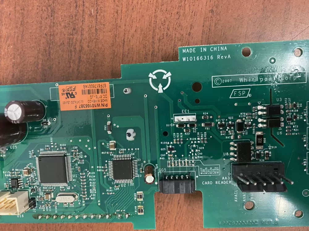 Maytag W10166387 W10166316 Dryer Control Board Display Used AZ45158 | BK1767