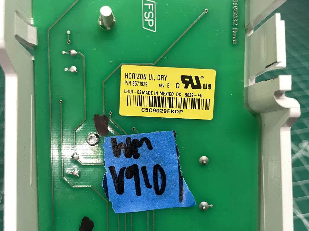 Whirlpool 8571929 8571954 8571955 Dryer Control Board AZ204402 | Wmv910