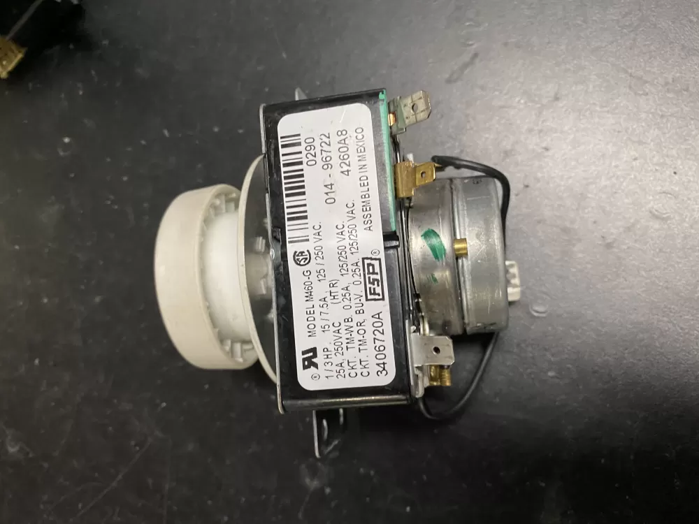 Whirlpool 3406720B Dryer Timer