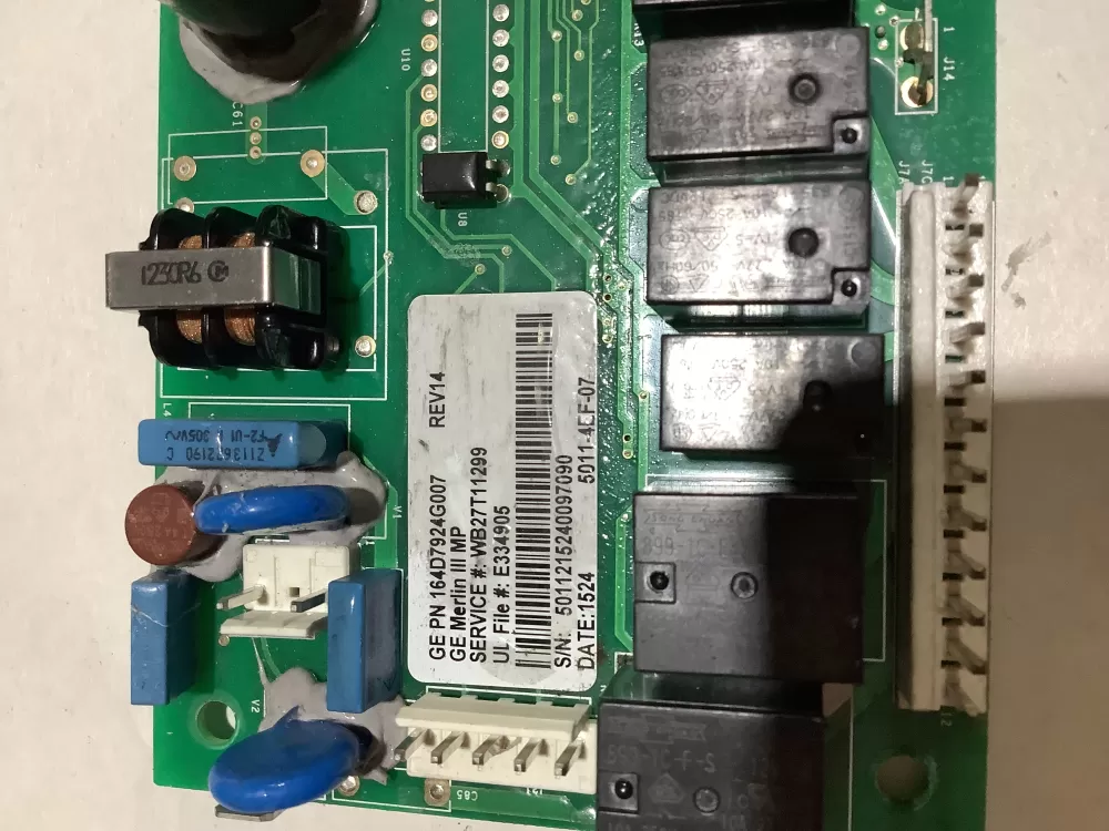 GE 164D7924G007 Wb27t11299 Relay Board Oem AZ158612 | ZC337