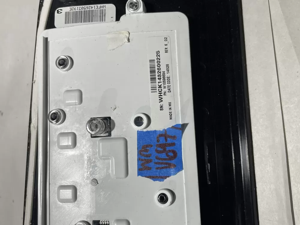 Whirlpool W10596694 W10870765 W11175821 Washer Control Panel AZ120262 | Wmv697