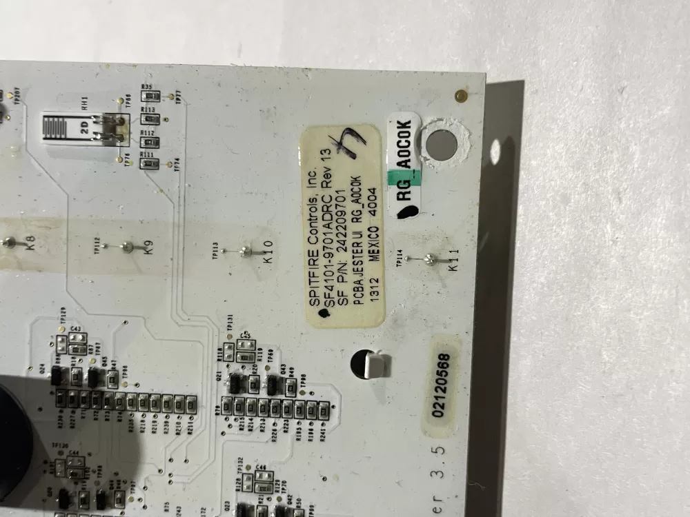 Frigidaire Electrolux 242209701 Refrigerator Control Board AZ184243 | Wm2504