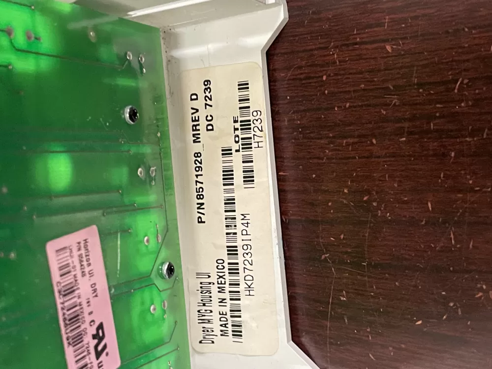 Whirlpool Dryer 8564248 8571928 Control Board AZ88788 | KMV280