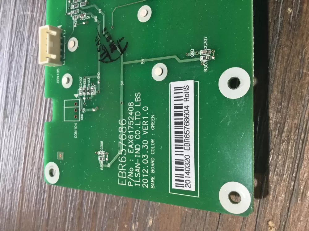 Kenmore LG EBR65768604 Refrigerator Control Board Display AZ51131 | NR1841