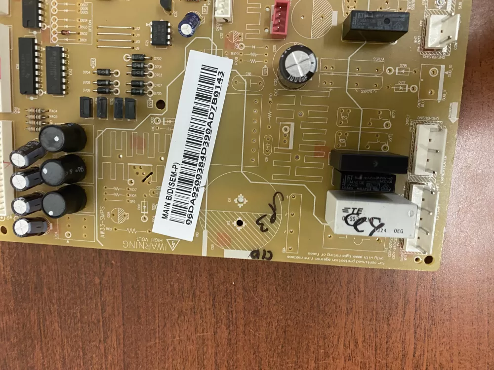 Samsung DA92 00384D Refrigerator Control Board AZ57589 | BK2029