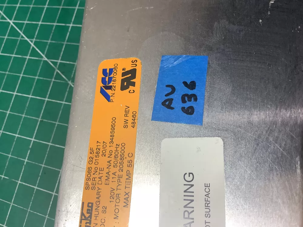 Frigidaire 134859500 0015512100 Washer Control Board AZ187948 | AV636