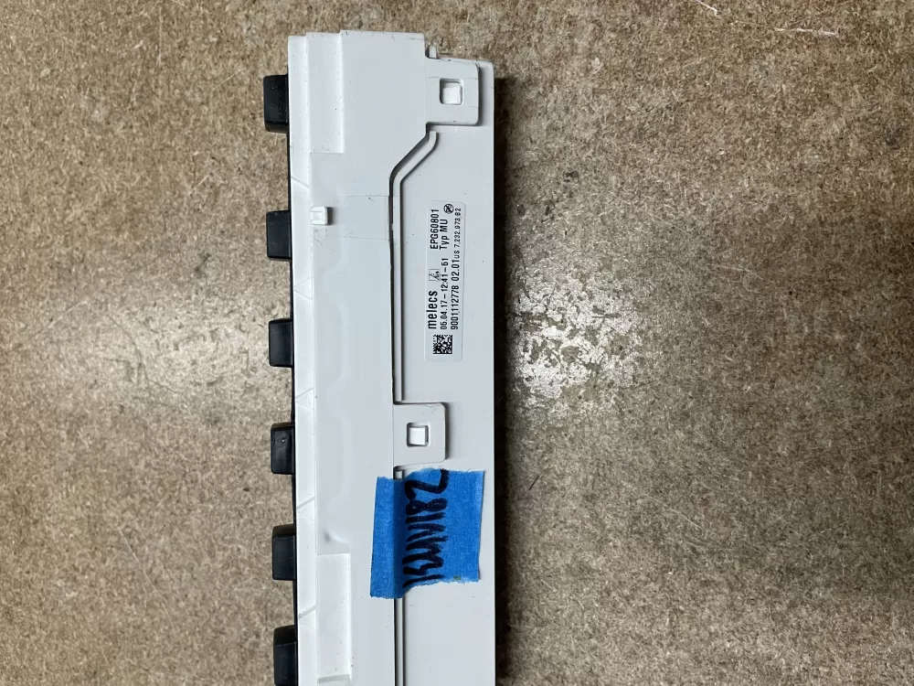 Bosch 9001028581 9001112778 Dishwasher Control Board UI Panel AZ20764 | KMV182