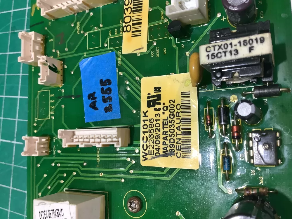 GE 189D5035G002 WH12X20274 Washer Control Board AZ185345 | AR2555