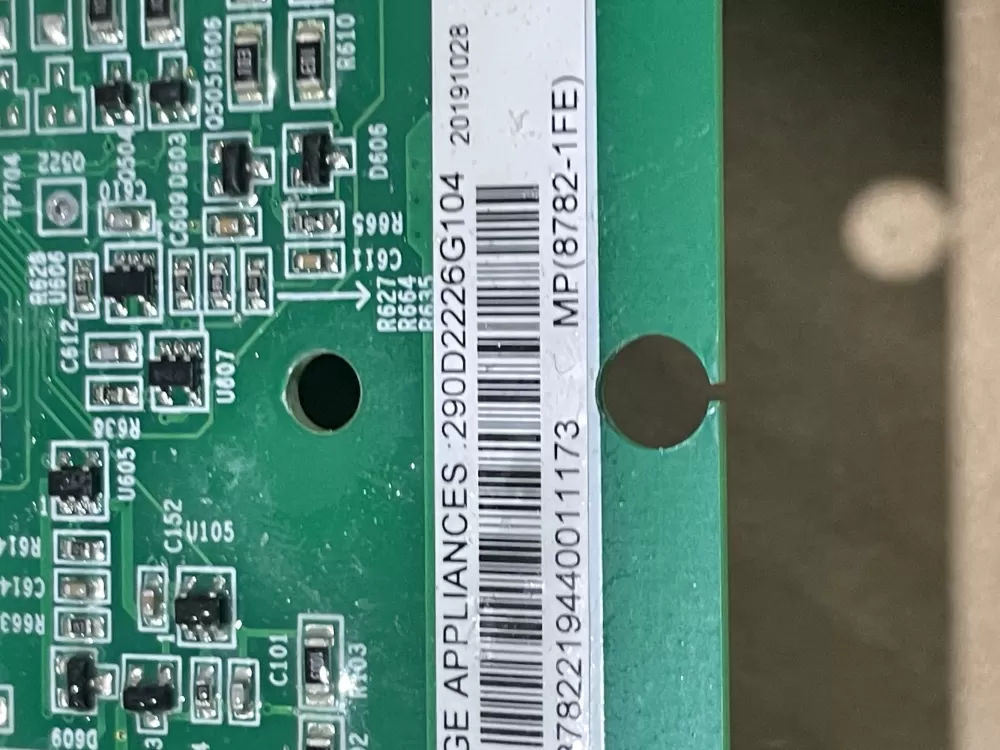 GE 290D2226G104 WH18X28642 Refrigerator Control Board AZ92463 | Wm524