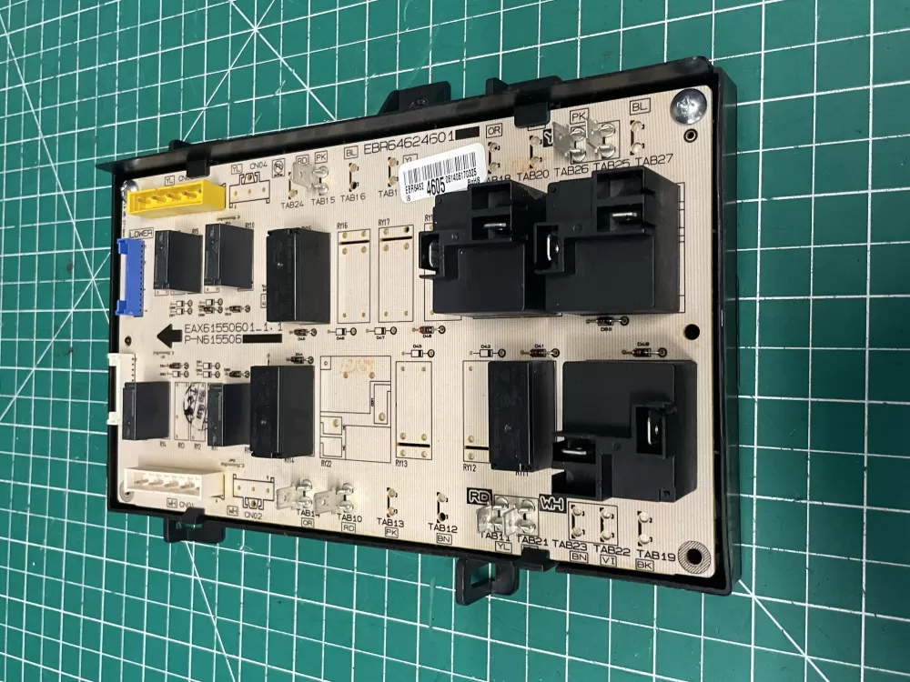 LG EBR64624605 EBR64624601 Range Oven Relay Board  AZ229645 | Wmv544