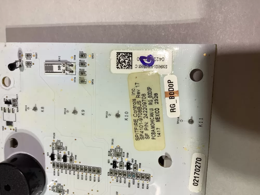 Frigidaire 242209708 Refrigerator Display Control Board AZ142620 | ZC2398
