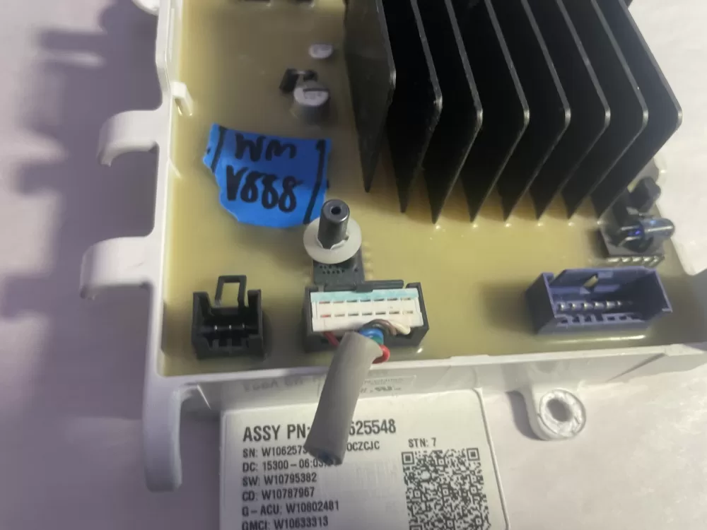 Whirlpool W10625548 W10812418 W11030475 Washer Control Board AZ196915 | Wmv888