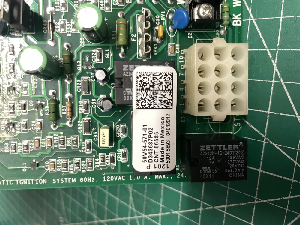 Trane 50V54-571-01 D343687P02 CNT06585 CNT6585 Furnace Control AZ211151 | Wm1725