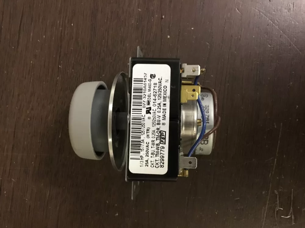 Whirlpool  Maytag  Kenmore  Amana AP6012587 8299779 8299779R WP8299779 PS11745797 Dryer Timer