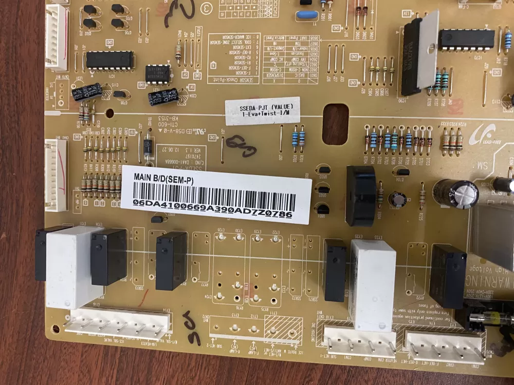 Samsung AP4909012 DA92-00055A Refrigerator Control Board AZ41883 | BK1733
