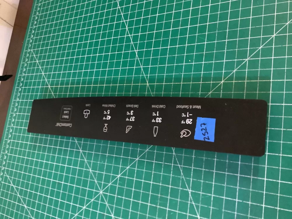 LG REFRIGERATOR CONTROL/DISPLAY BOARD PART # EBR78598402 AZ189448 | NR2527