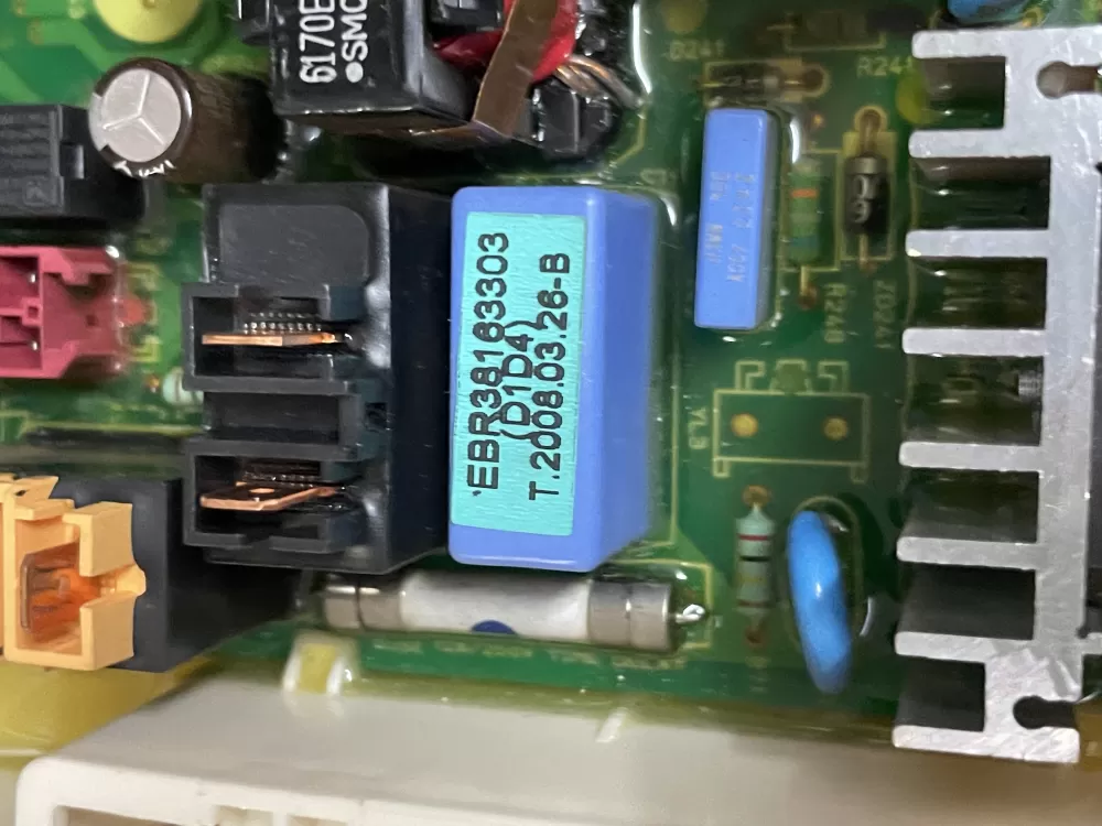 LG EBR38163303 EAY63168603 PS12383946 Washer Control Board AZ98853 | Wmv634