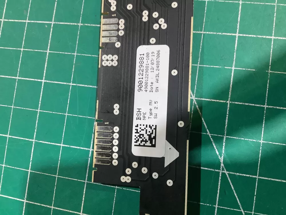 Bosch 9001229881 Dishwasher Control Board AZ153128 | NR127