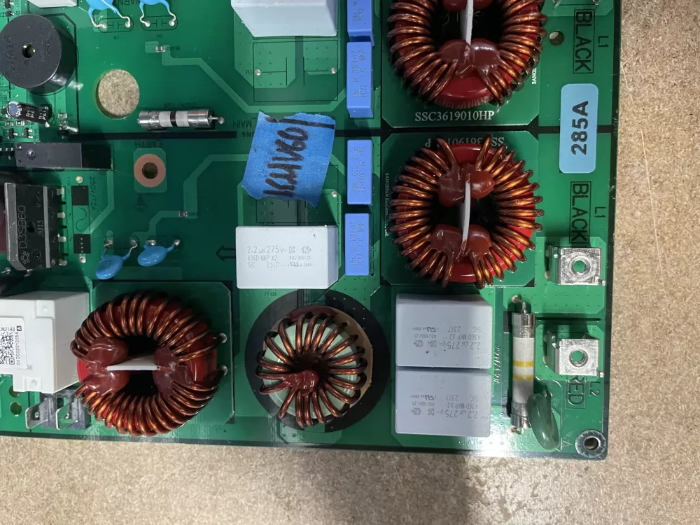 Samsung DG92 01285A Range Control Board AZ24307 | KMV60