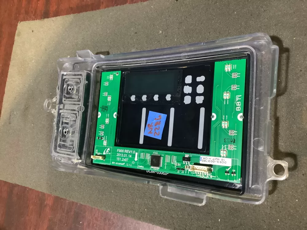 Samsung DC92-01607J DC94-06643A Dryer UI Control Board  AZ121168 | NR2226