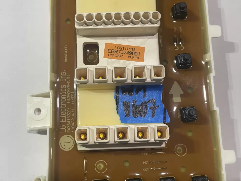 LG EAX64132201 EBR73249001 Washer Board AZ145578 | Wmv607