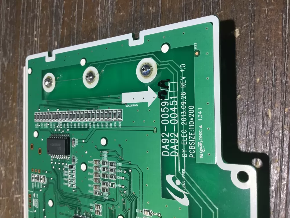 Samsung DA92-00592A DA92-00592B Refrigerator Control Board AZ59261 | NR2006