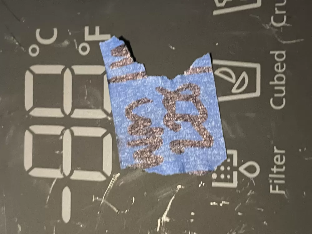 Samsung DA92-00153A AW33-PJT Refrigerator Control Board AZ28591 | WM228