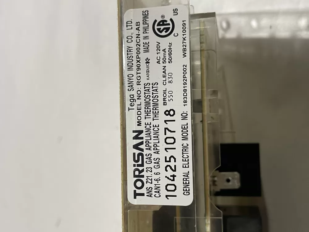 GE Hotpoint 183D8192P002 Wb27k10091 Oven Range Control Board AZ177139 | Wm350