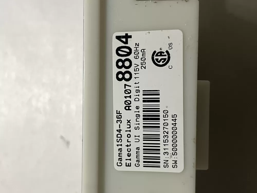 Frigidaire A01078804 242207704 Refrigerator UI Control Board AZ201267 | Wm2447