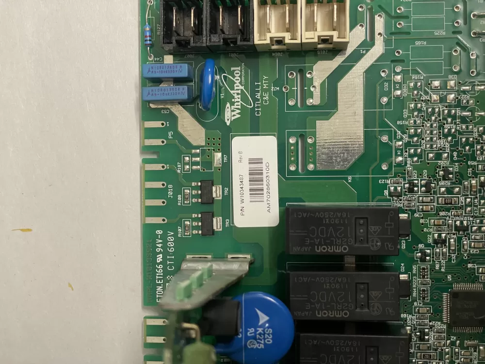 Whirlpool W10343487 Washer Control Board CCU AZ208625 | KM353
