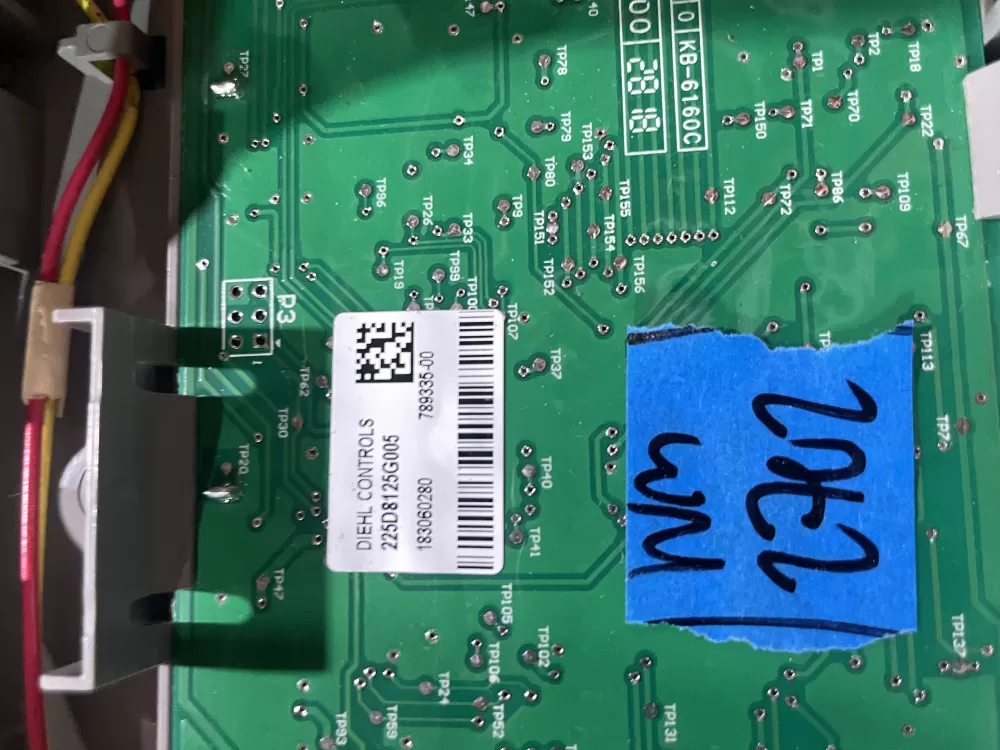 GE 225D8125G005 Wr55x31443 Refrigerator Control Board AZ183430 | Wm2702