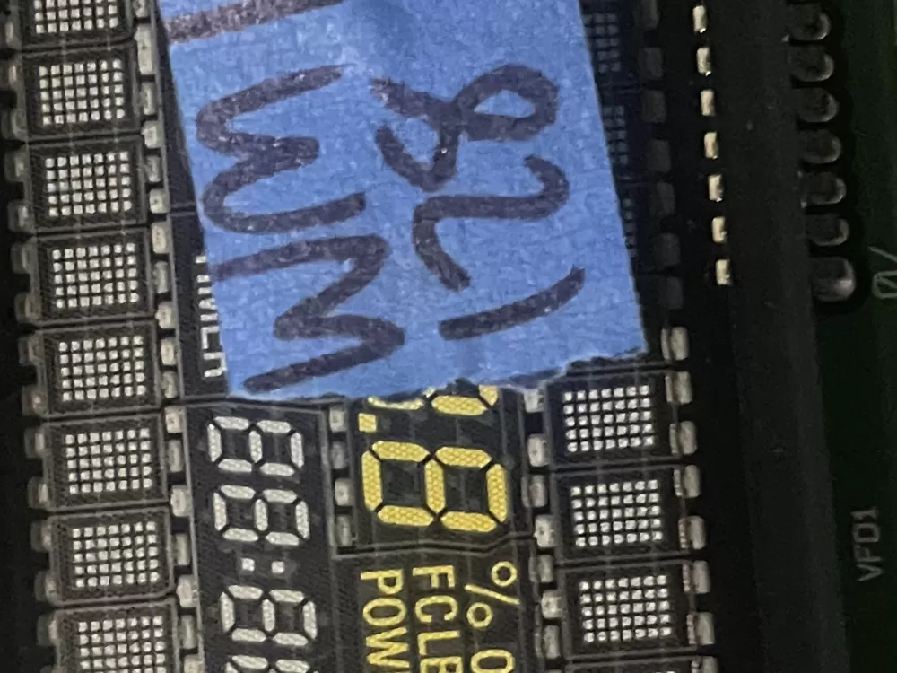 KitchenAid W10460454 Range Oven Electronic Display Control Board AZ29062 | WM128