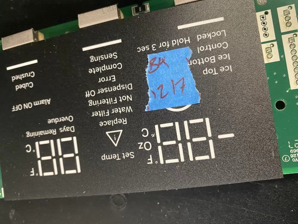 GE Refrigerator 197D8543G001 WR55X41026 WR55X26306 Board AZ4824 | BK1217