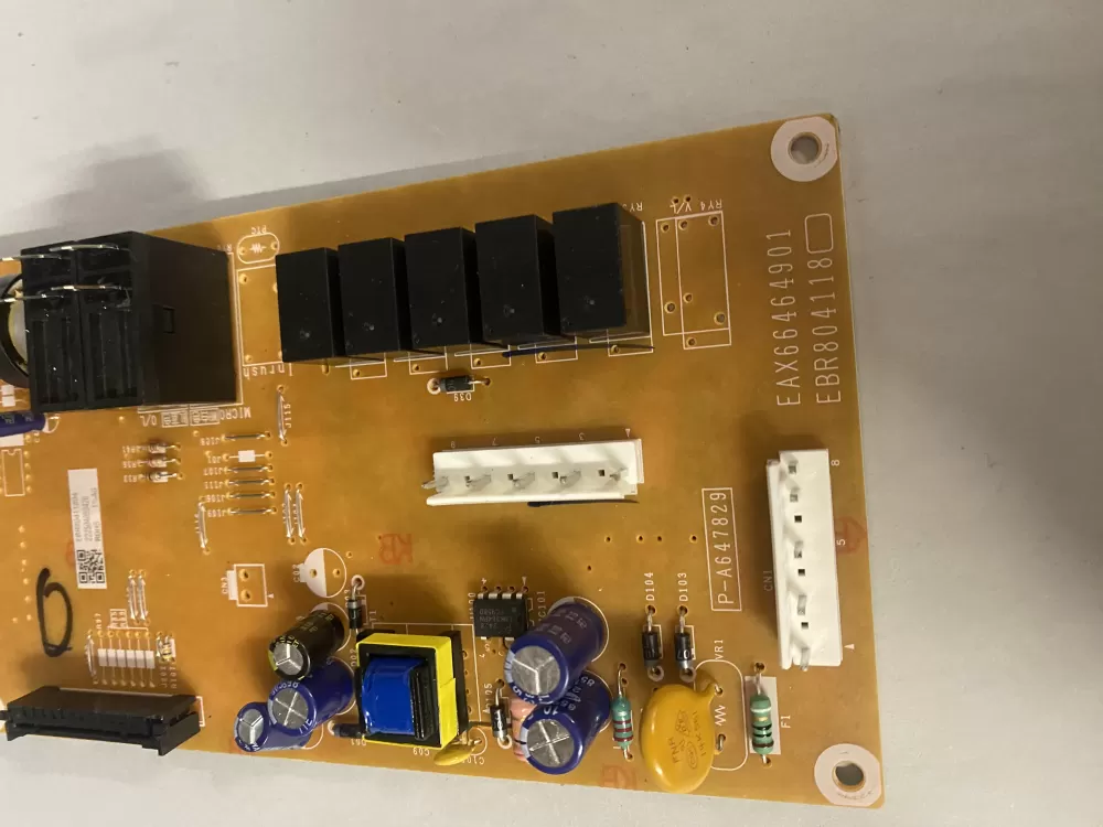 LG Kenmore EBR80411804 Microwave Control Board Panel AZ218793 | BK595