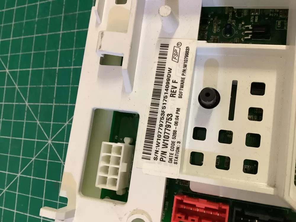 Whirlpool AP6278057 W10779753 W10831164 Washer Control Board AZ192339 | NR550