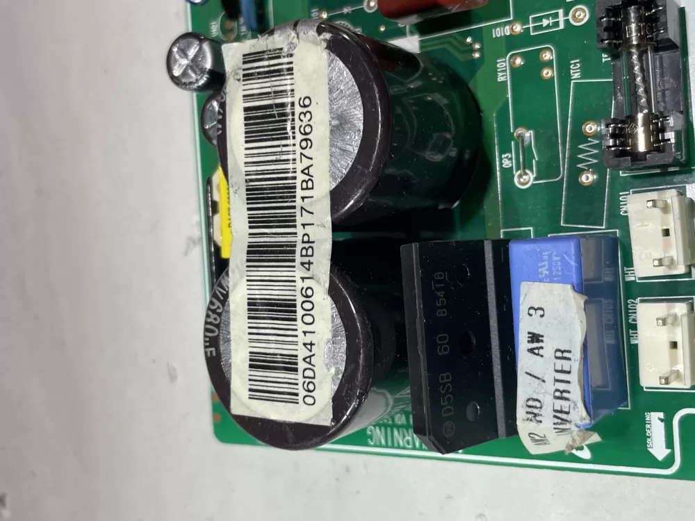 Samsung DA41 00585A 00614B Refrigerator Control Board Inverter AZ145907 | Wm2444