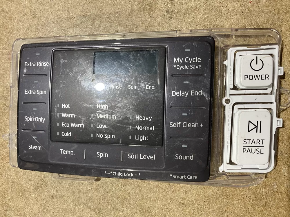 Samsung DC92-01607J  AP6243588  DC94-06643A  DC93-00376D  PS12084833 Dryer UI Control Board