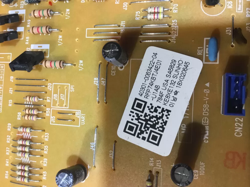 Daewoo 40301-0063422-04 Refrigerator Control Board AZ48780 | NR1792