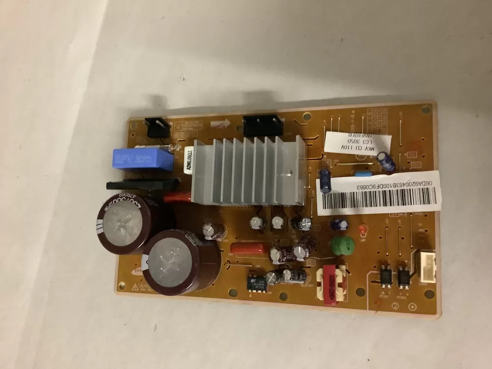 Samsung 00483b Da41 00822a Refrigerator Control Board Inverter AZ208421 | ZC1056