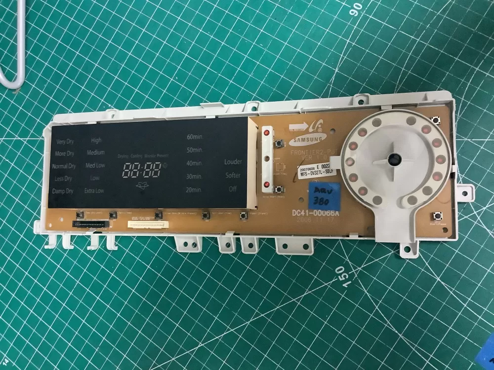 Samsung MFS-DV318A-S0 DC41-00066A Dryer UI Control Board AZ206525 | ARV380