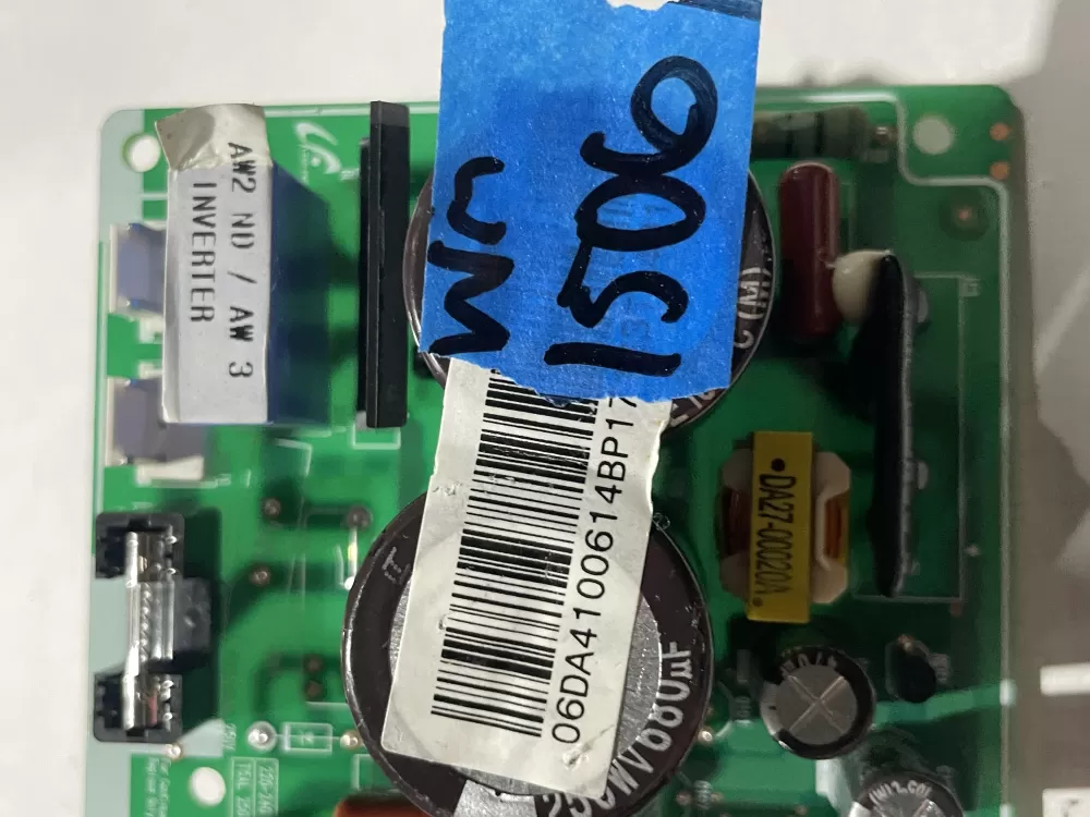 Samsung DA41-00614B Refrigerator Inverter Control Board AZ230546 | Wm1506