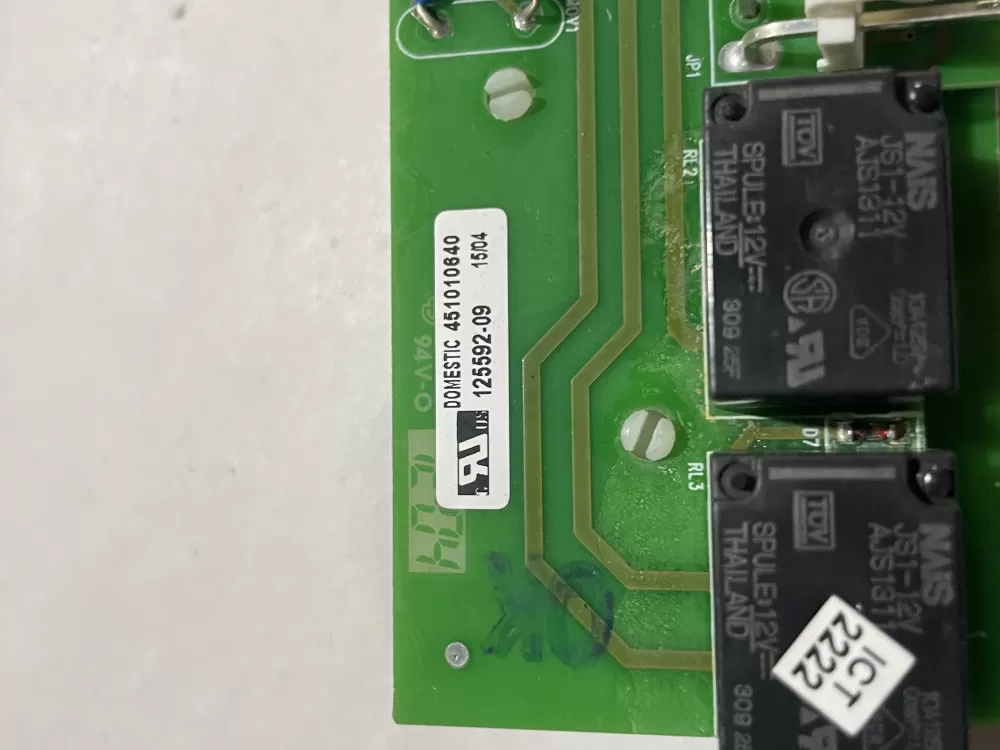 Kenmore Maytag WP67003817 125592-09 Refrigerator Control Board AZ187259 | Wm2081