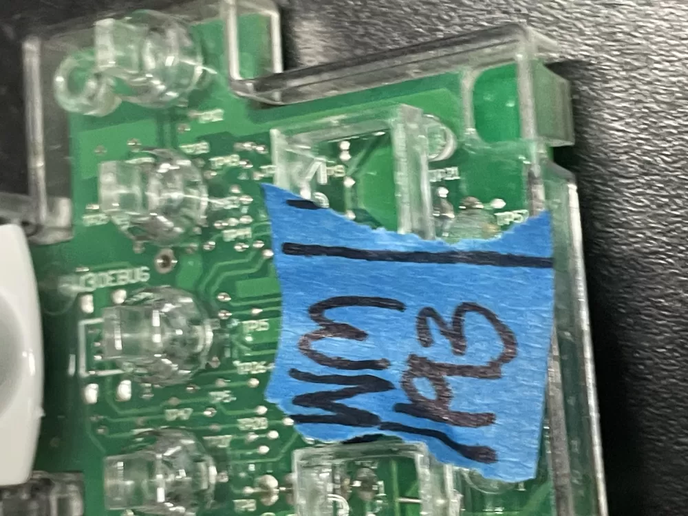 GE 234D2618G001 WE04X27284 Dryer Control Board AZ21994 | WM1193