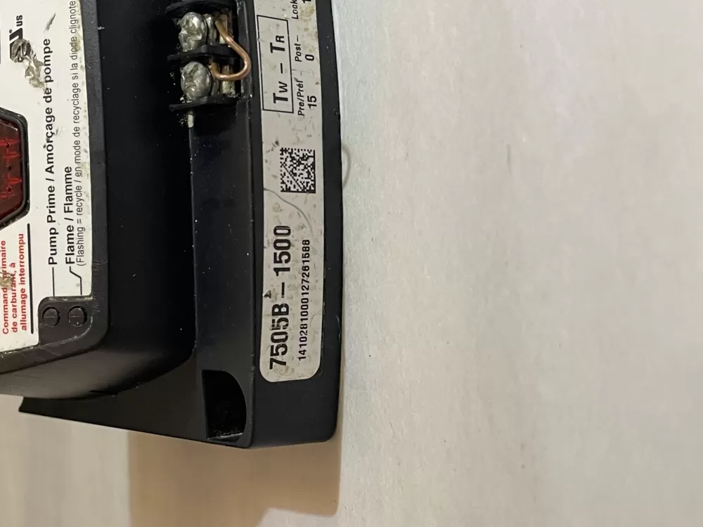 Beckett GeniSys 7505 Advanced Oil Burner Control 7505B-1500 AZ192807 | KM2299