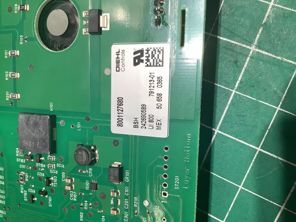Bosch 8001127680 Range Control Board Display Module