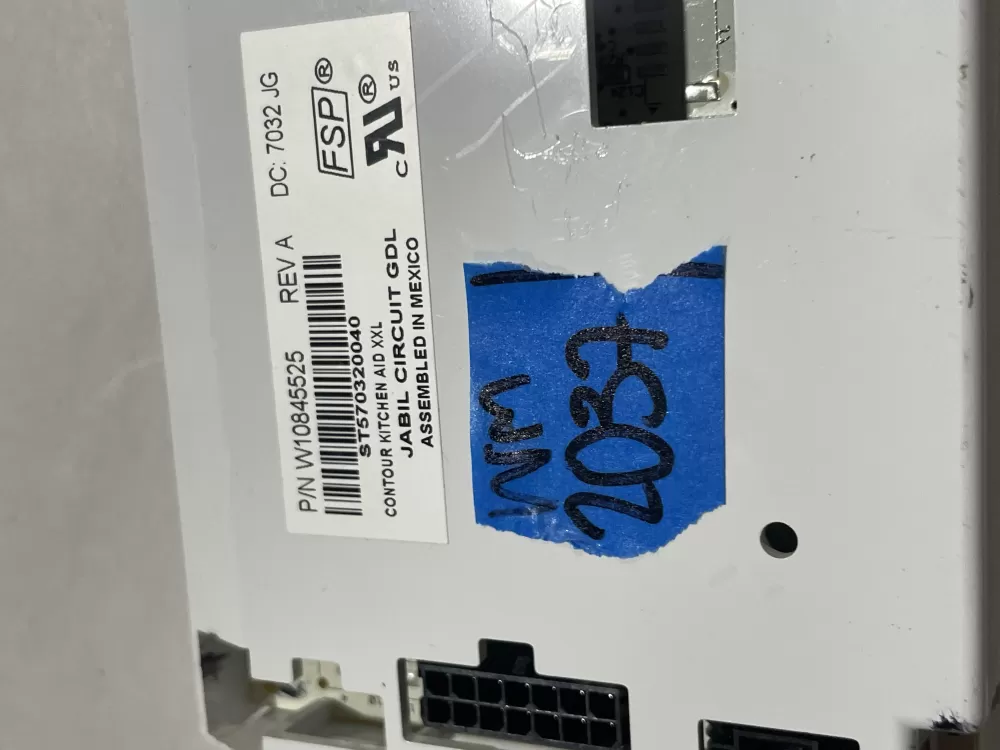 KitchenAid W10761088 W10807858 Refrigerator Control Board AZ187300 | Wm2037