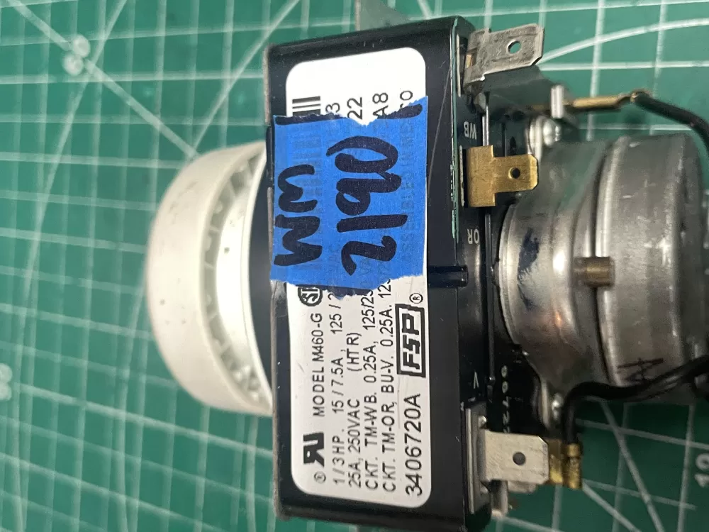 Whirlpool 3406720A PD00055932 3406720 529119 Dryer Timer AZ204015 | Wm2190
