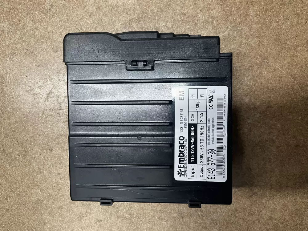VCC3 1156 33 F 08 Refrigerator Control Board Embraco Inverter