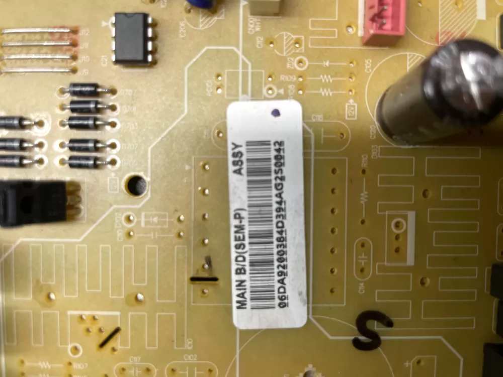 Samsung DA92 00384D Refrigerator Control Board AZ35796 | Wm447
