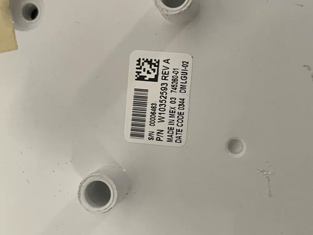 Whirlpool WPW10352593 PS11753565 Dryer Control Board AZ50022 | Wmv452
